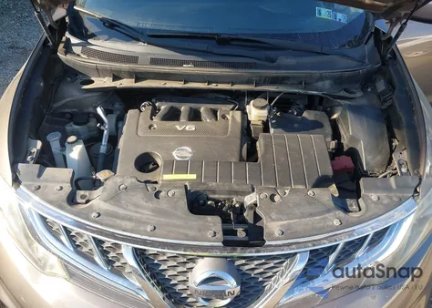 2014 Nissan Murano S/Sl/Sv/Le из США, поврежденный, VIN JN8AZ1MW4EW505403